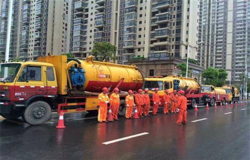 细河市政管道清淤