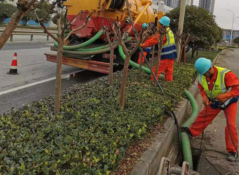 细河市政管道清淤